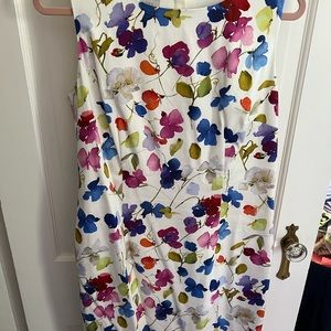 Hobbs of London cotton floral dress size 12